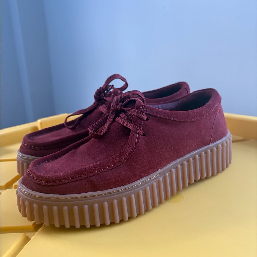 Clarks Red Wallabees